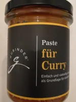 Paste für Curry