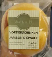 Snack and Go Vorderschinken- Jambon d'épaule