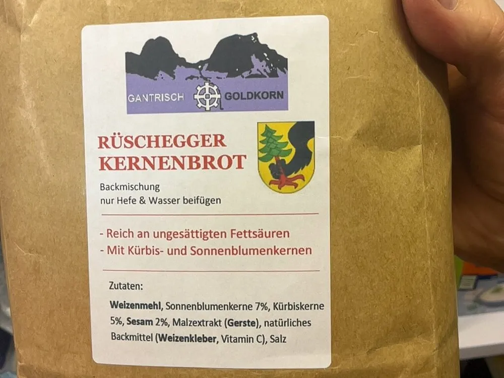Rüschegger Kernenbrot Backmischung
