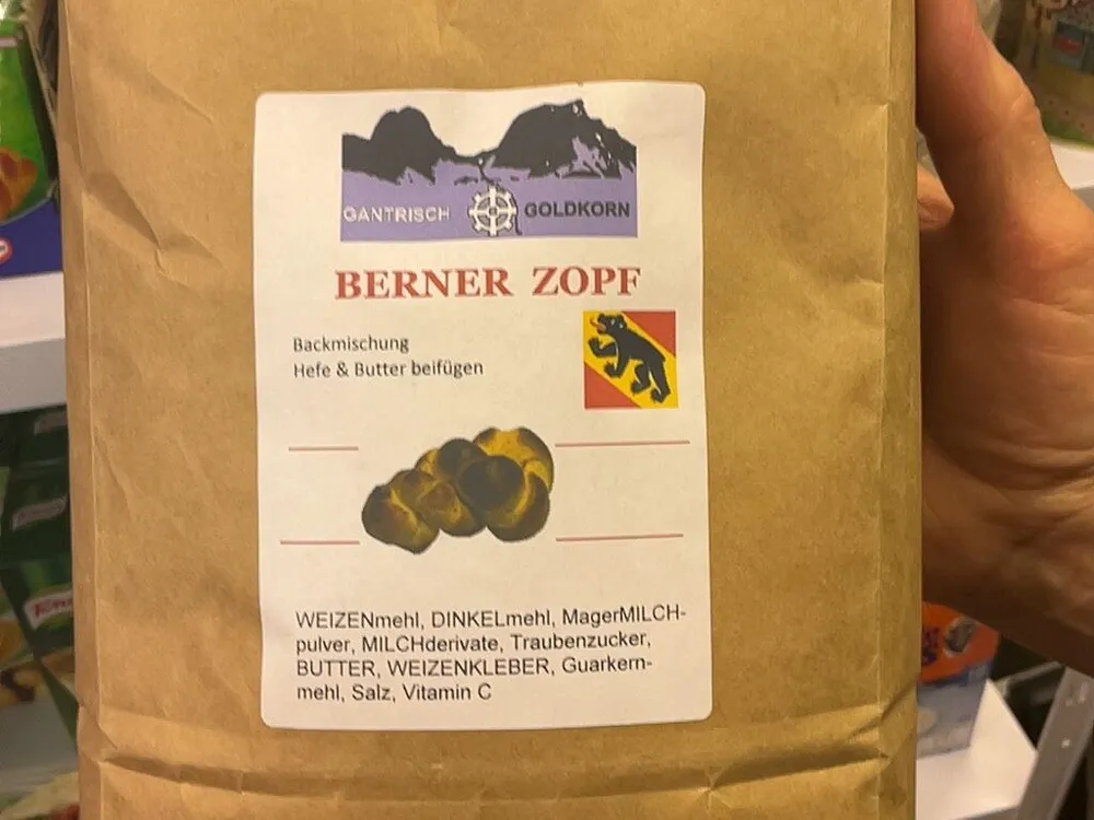 Berner Zopf Backmischung