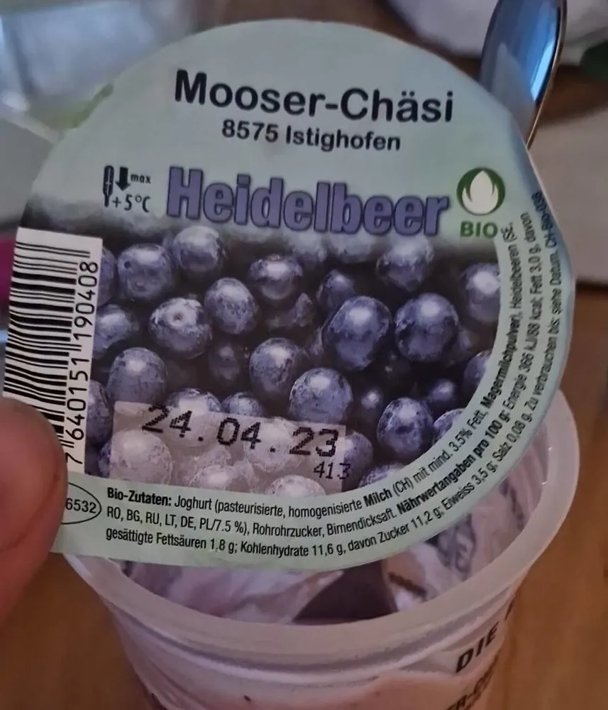 Heidelbeer Joghurt