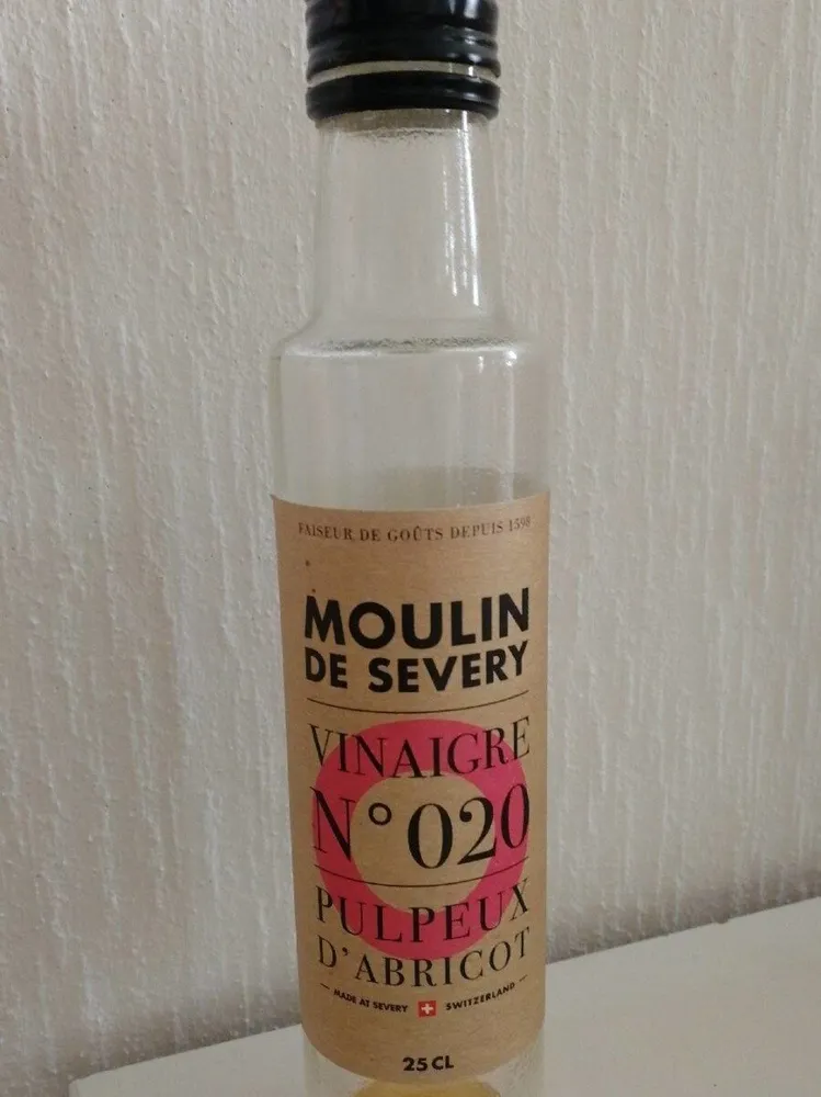 Vinaigre pulpeux d'abricot