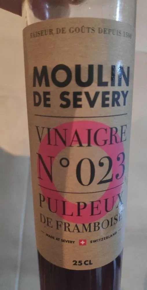 Vinaigre n°023 Pulpeux de framboises