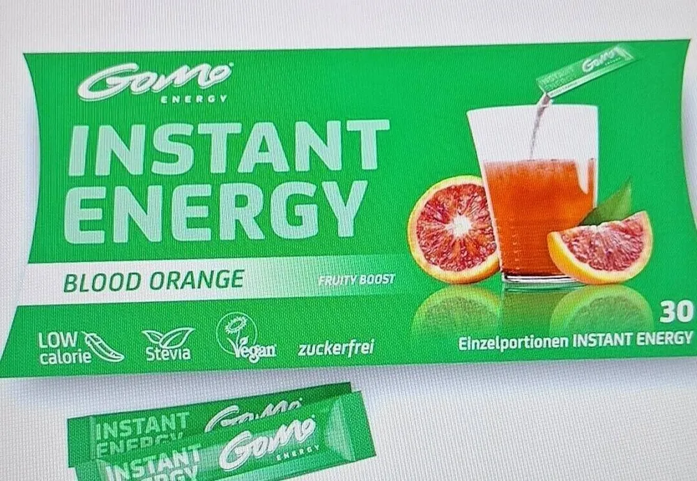 GoMo Energy Boisson énergétique sans sucre