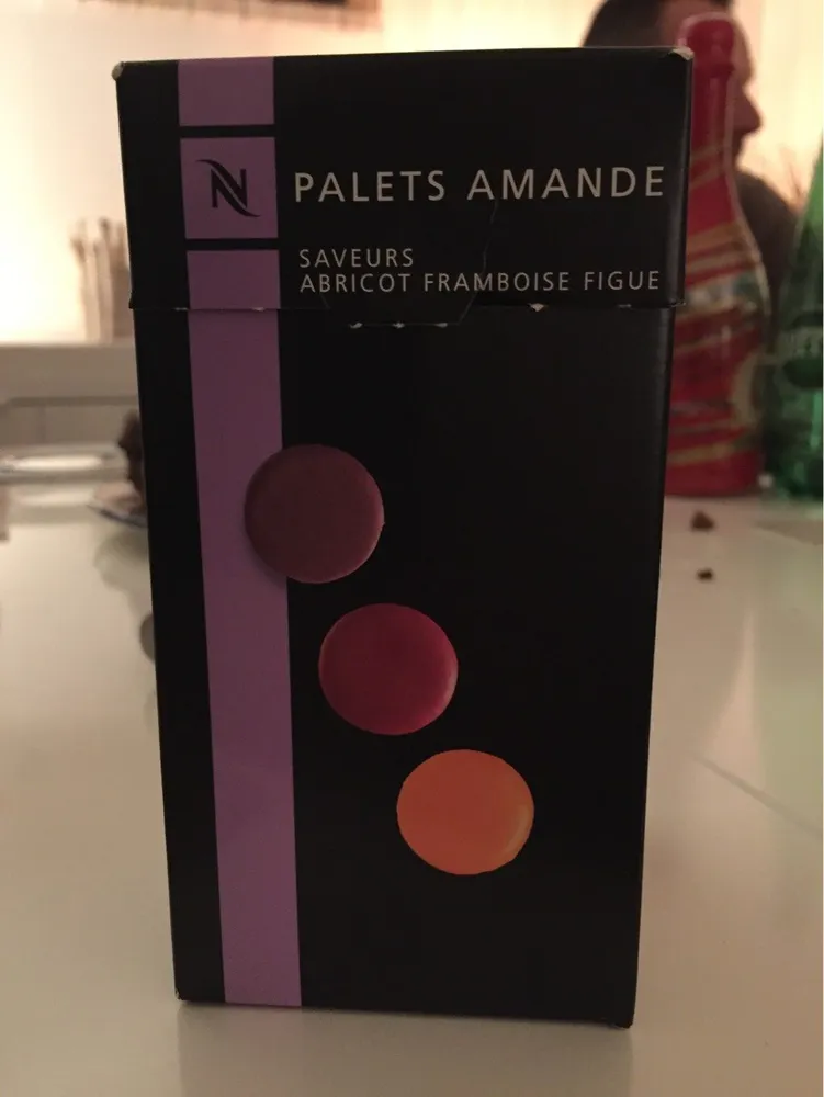 Palets Amande, Aprikose / Himbeere / Feige
