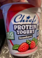 Protein yogurt strawberry