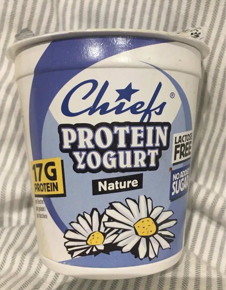 Chiefs protein yogurt nature