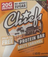 Protein bar salty caramel