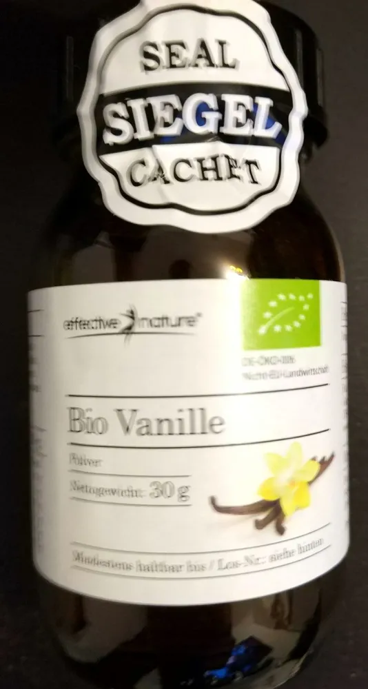 Bio Vanille Pulver