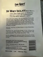 Whey Isolate Mango Maracuja