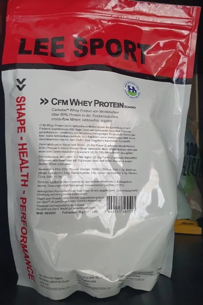 CFM Whey Protein Schoko