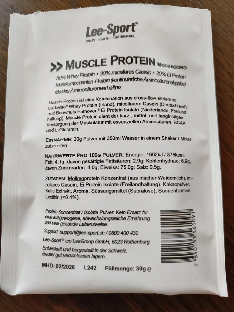 Muscle Protein Mochaccino