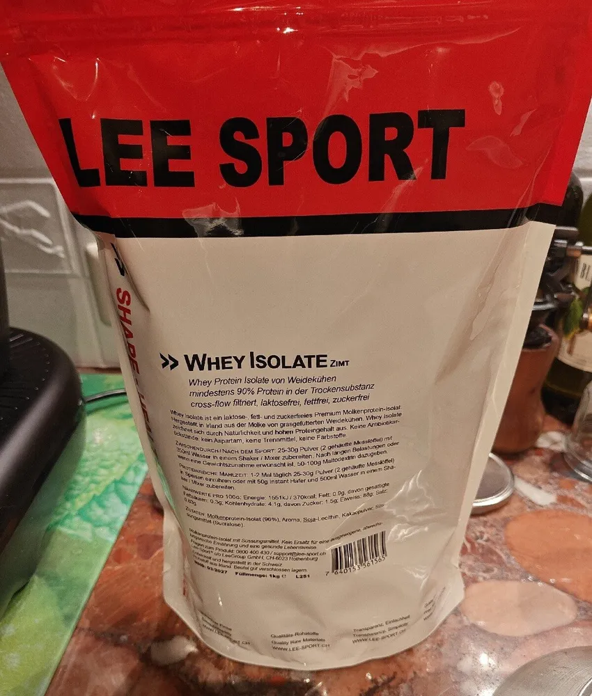 Whey Isolate Cinnamon