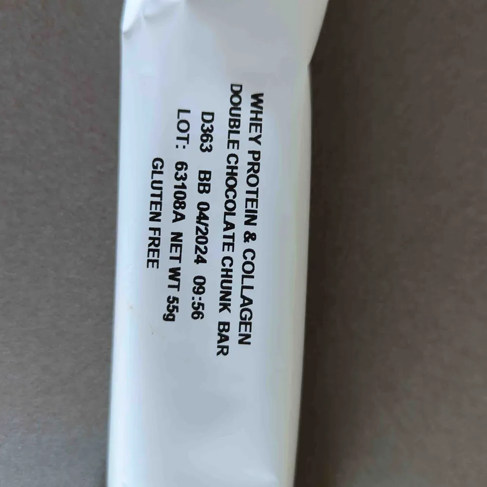 Whey Protein Double Chocolate Chunk Bar