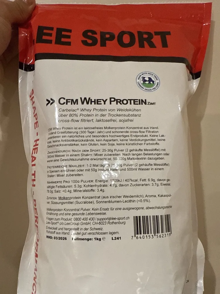 Cfm Whey Protein