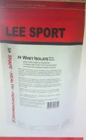 Lee Sport Vanille Stevia Whey Isolate