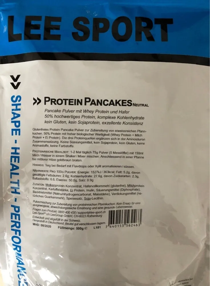 Protein pancakes neutral