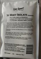 Whey Isolate Haselnusd
