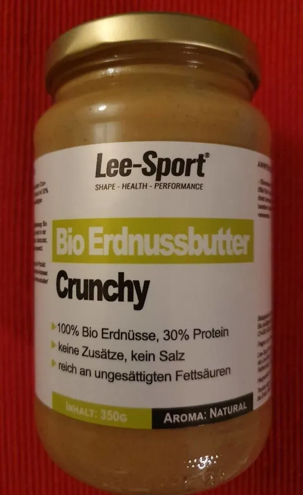 Bio Erdnussbutter Crunchy