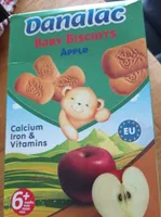 Baby biscuits apple