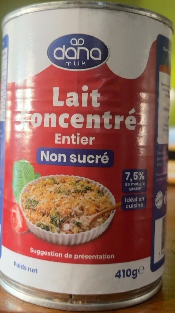Lait concentré