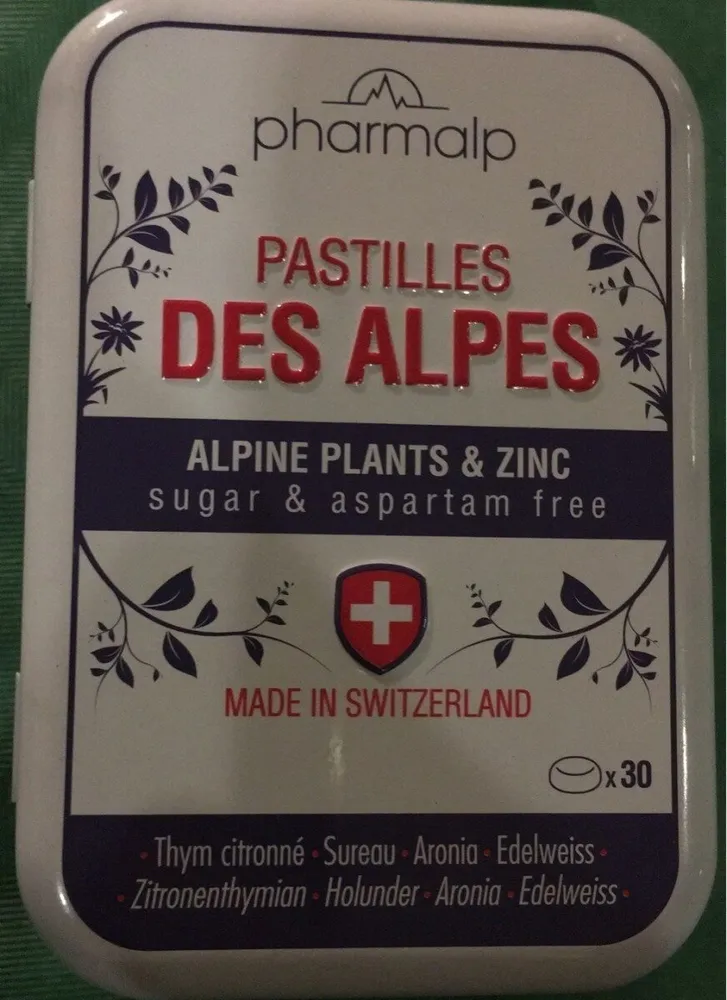 Pastilles Des Alpes