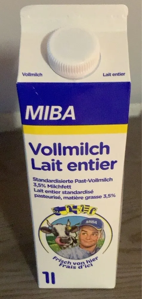 Lait entier