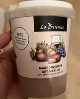 Maroniesuppe mit Merlot