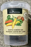 Buntes Gemüse aus Nachbars Garten mit Curry