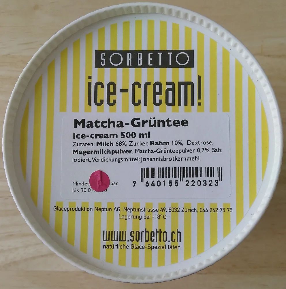 Matcha-Grüntee