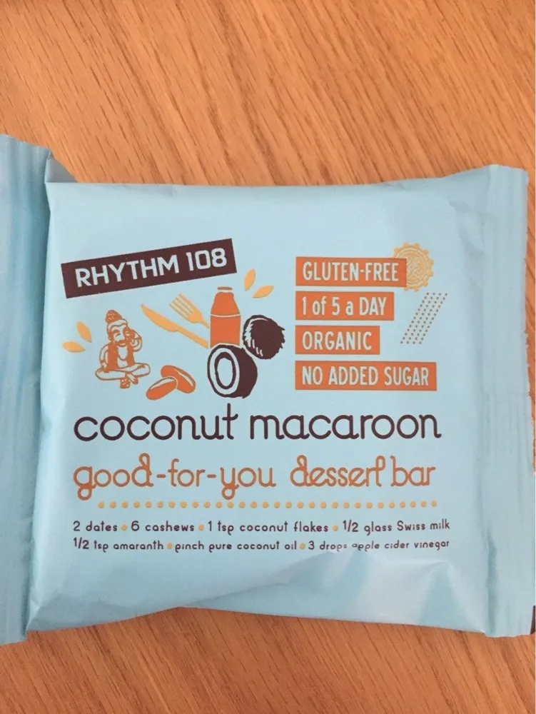 Good-for-You Dessert Bar Coconut Macaroon