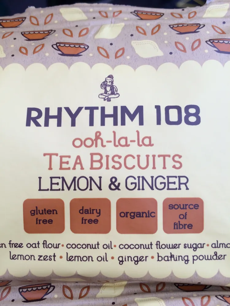 Lemon & Ginger Tea Biscuits