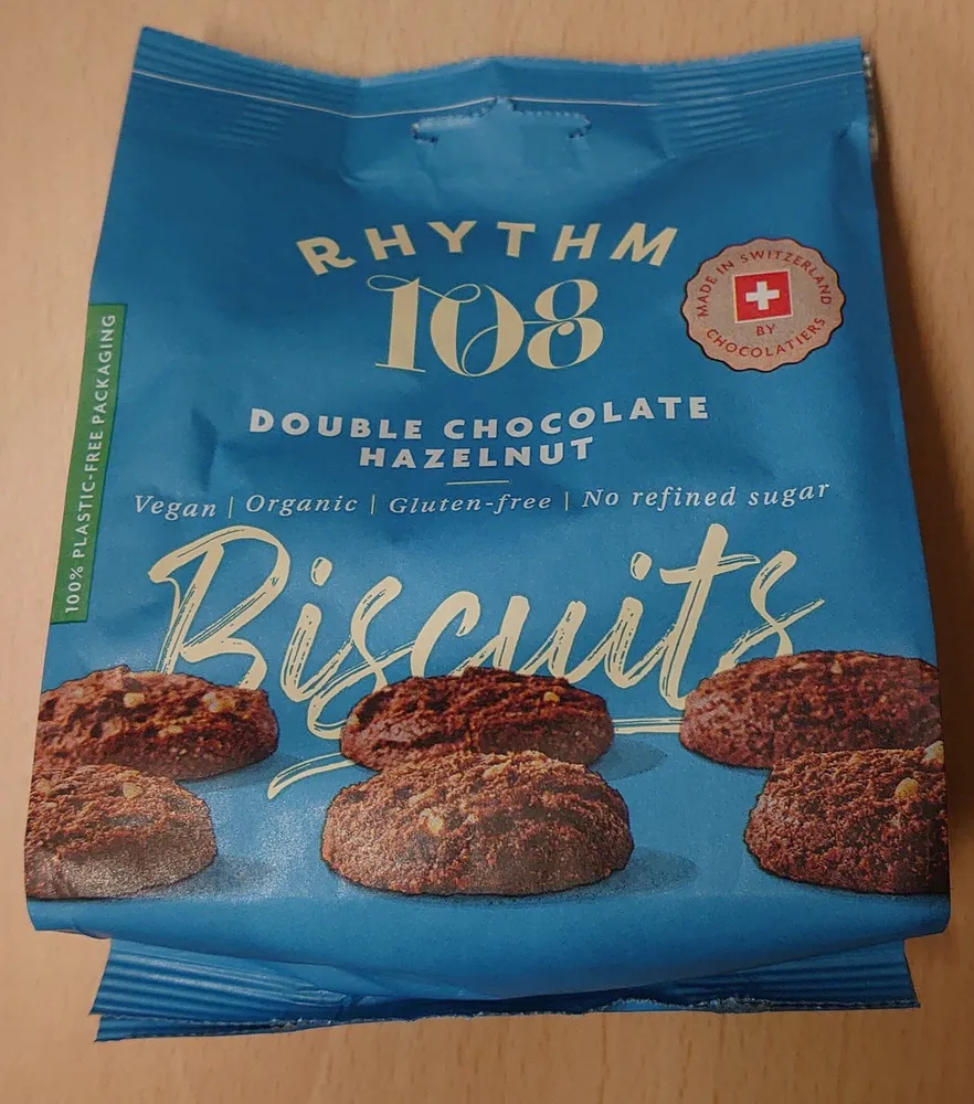 Double Chocolate Hazelnut Biscuits