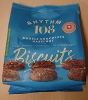 Double Chocolate Hazelnut Biscuits