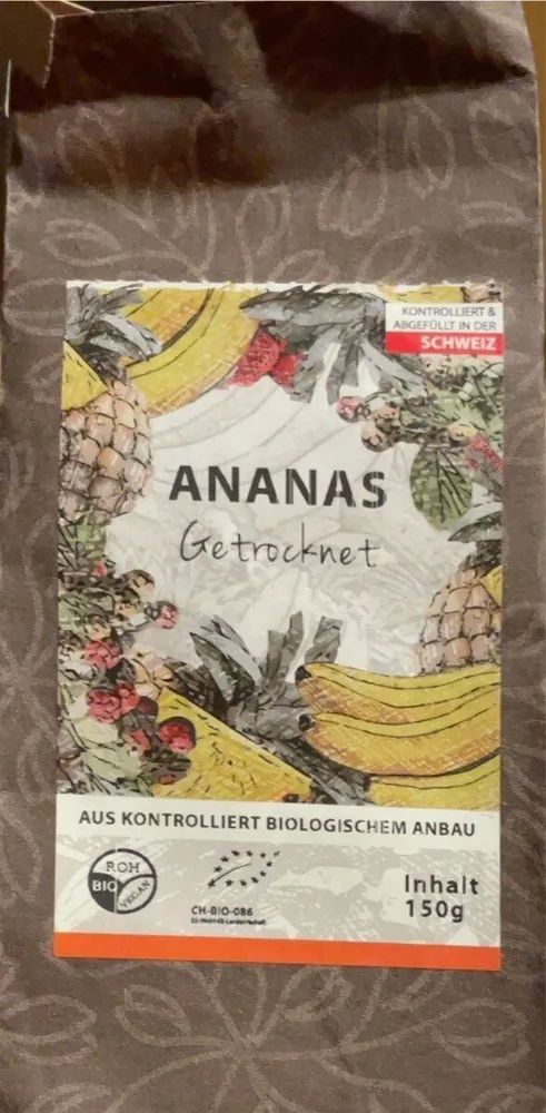 Ananas getrocknet