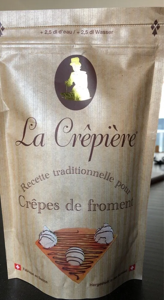 Recette traditionnelle pour Crepes de froment