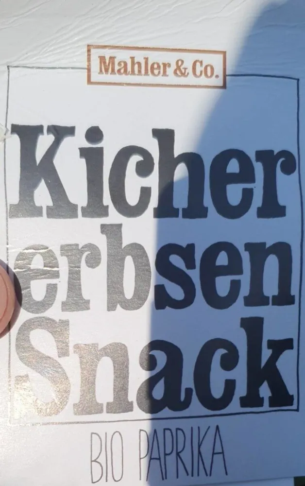 Kichererbsen Snack