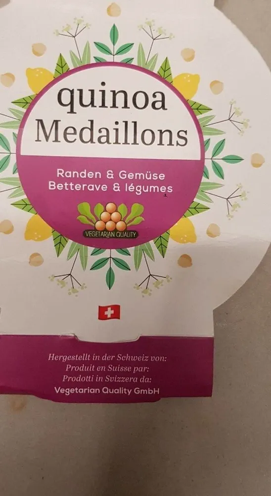 Quinoa médaillons