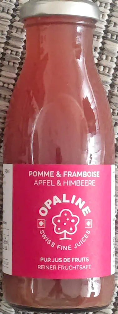 Pur jus de pommes & framboises