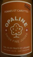 Opaline jus pommes et carottes