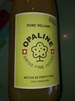 Opaline swiss fine juices poire Williams