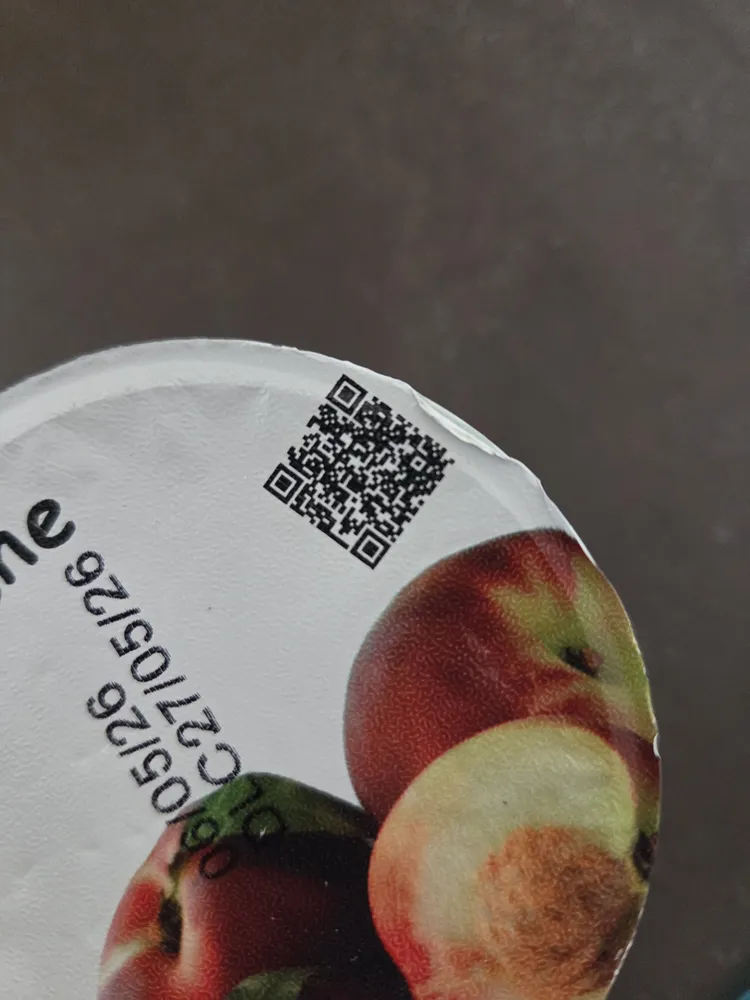 Yogurt pêche