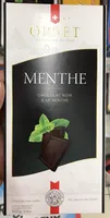 Chocolat noir à la menthe