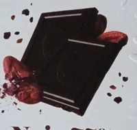 Chocolat noir avec éclats de fèves de cacao