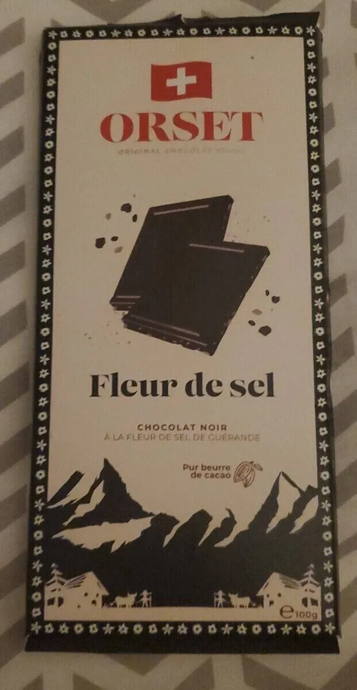 Chocolat noir Fleur de sel