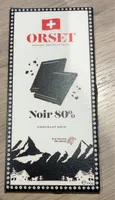 Chocolat noir 80%