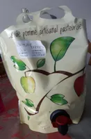 Jus de pommes artisanal pasteurisé