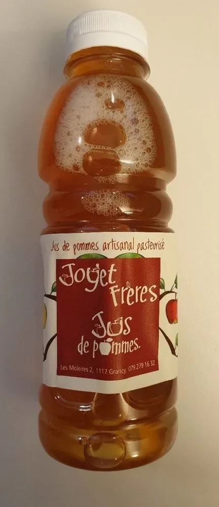Jus de pommes artisanal pasteurisé