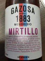 Gazosa Mirtillo