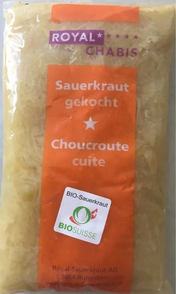 Choucroute cuite